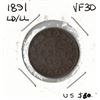 Image 1 : 1891 Canadian Large Cent Piece