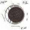 Image 1 : 1902 Canadian Large Cent Piece