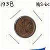 Image 1 : 1938 Canadian One Cent Piece