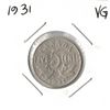 Image 1 : 1931 Canadian Five Cent Piece