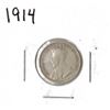 Image 1 : 1914 Canadian Ten Cent Piece