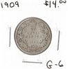 Image 1 : 1909 Canadian Twenty-Five Cent Piece