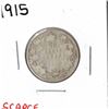 Image 1 : 1915 Canadian Twenty-Five Cent Piece