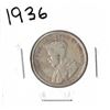 Image 1 : 1936 Canadian Twenty-Five Cent Piece