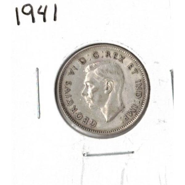 1941 Canadian Twenty-Five Cent Piece