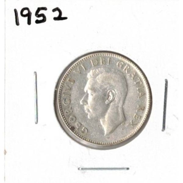 1952 Canadian Twenty-Five Cent Piece