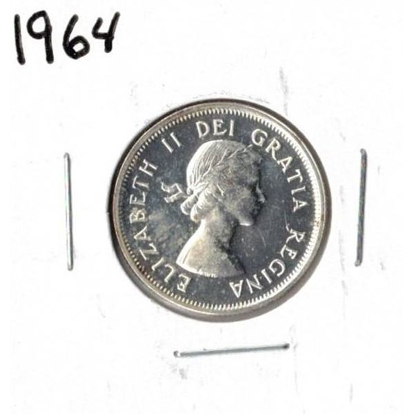 1964 Canadian Twenty-Five Cent Piece