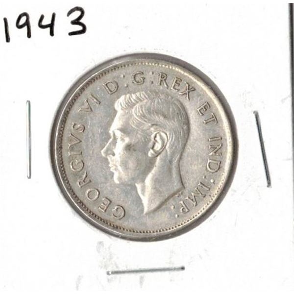 1943 Canadian Fifty Cent Piece