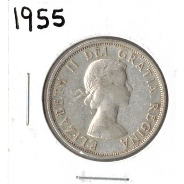 1955 Canadian Fifty Cent Piece