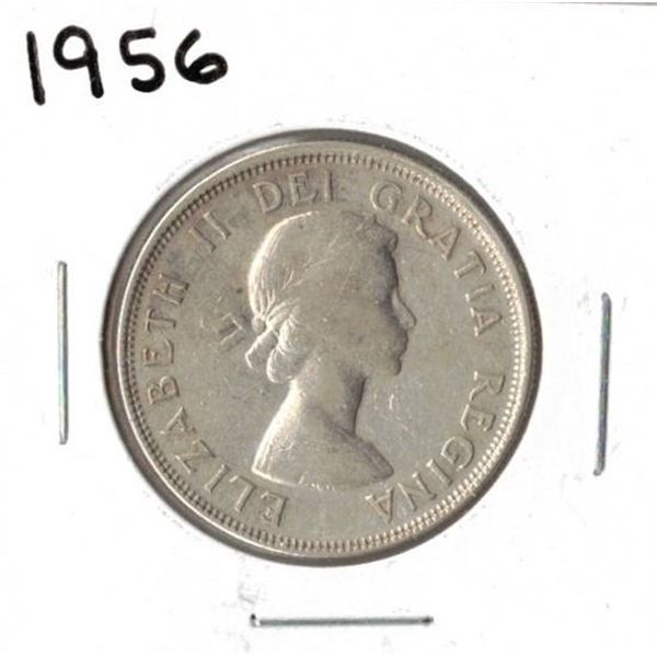 1956 Canadian Fifty Cent Piece