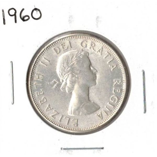 1960 Canadian Fifty Cent Piece