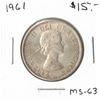 Image 1 : 1961 Canadian Fifty Cent Piece
