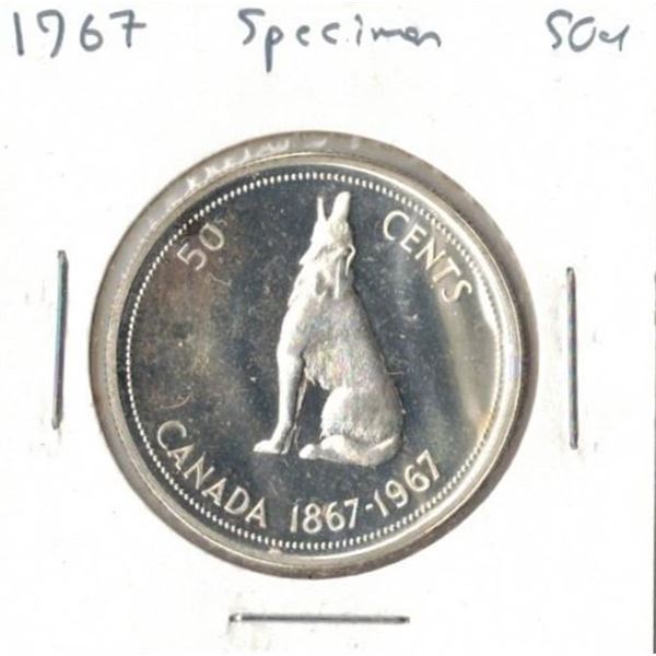 1967 Canadian Fifty Cent Piece