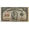 Image 1 : 1923 Dominion of Canada - Twenty-Five Cent Note Shin Plaster