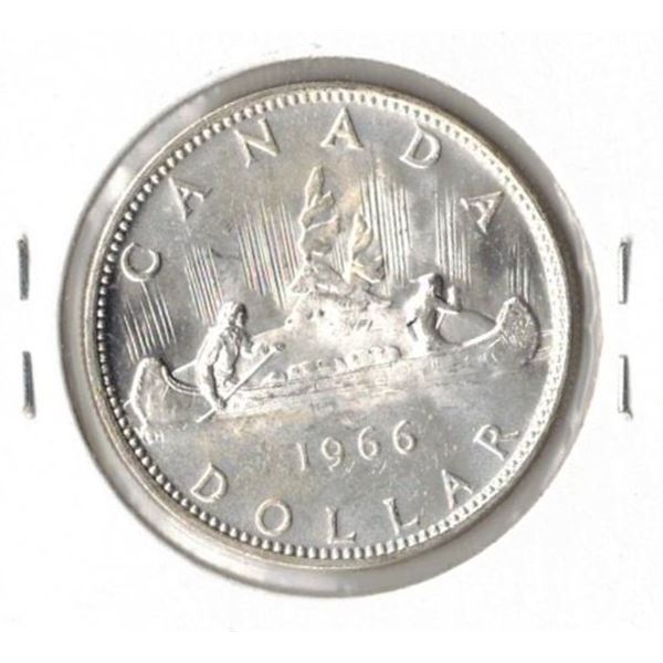 1966 Canadian Silver Dollar