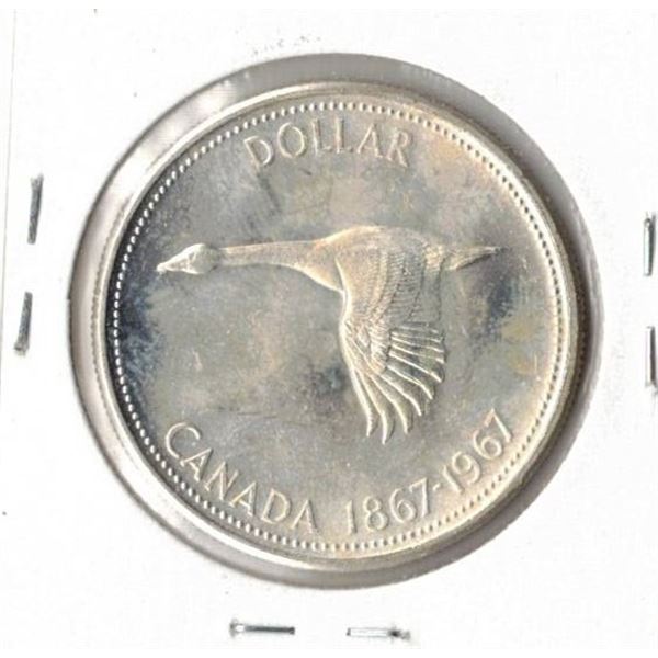 1967 Canadian Silver Dollar