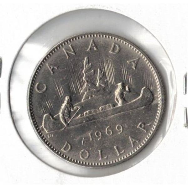 1969 Canadian Nickel Dollar