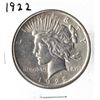Image 1 : 1922 US Peace Dollar