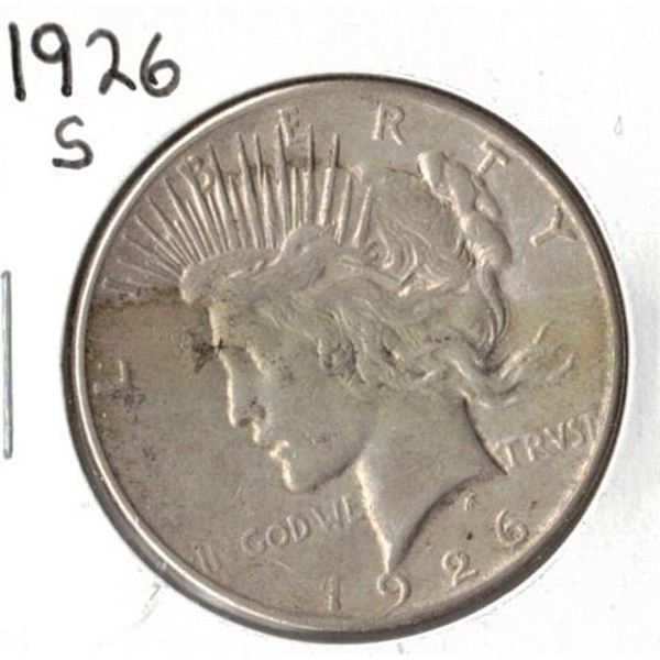 1926 US Peace Dollar