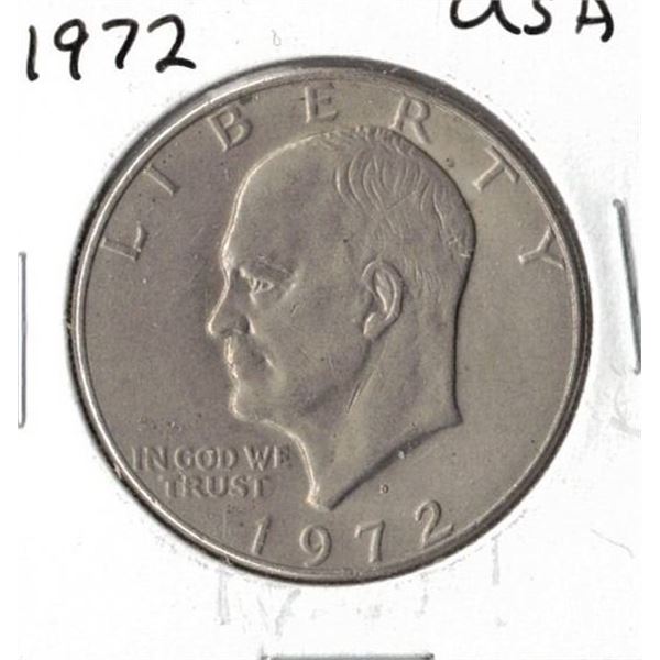 1972 US Eisenhower Dollar