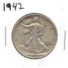 Image 1 : 1942 US Walking Liberty Half Dollar