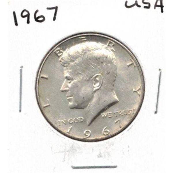 1967 US Kennedy Half Dollar