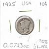 Image 1 : 1925 US Mercury Dime
