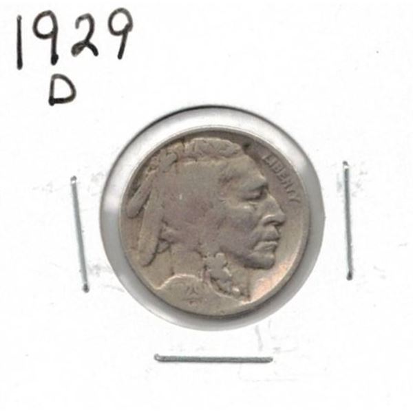 1929 US Buffalo Nickel