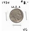 Image 1 : 1934 US Buffalo Nickel