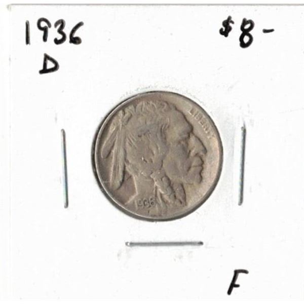 1936 US Buffalo Nickel