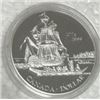 Image 1 : 1999 Canadian Proof Silver Dollar  Voyage of Juan Perez