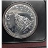 Image 1 : 1976 Uncirculated Canadian Silver Dollar in Black Case