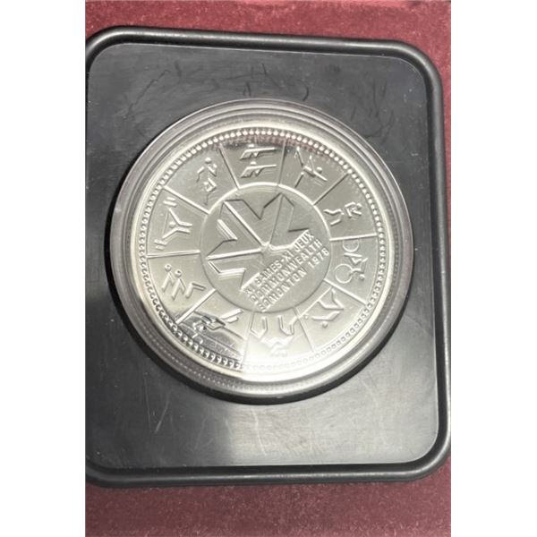 1978 Uncirculated Canadian Silver Dollar in Black Case