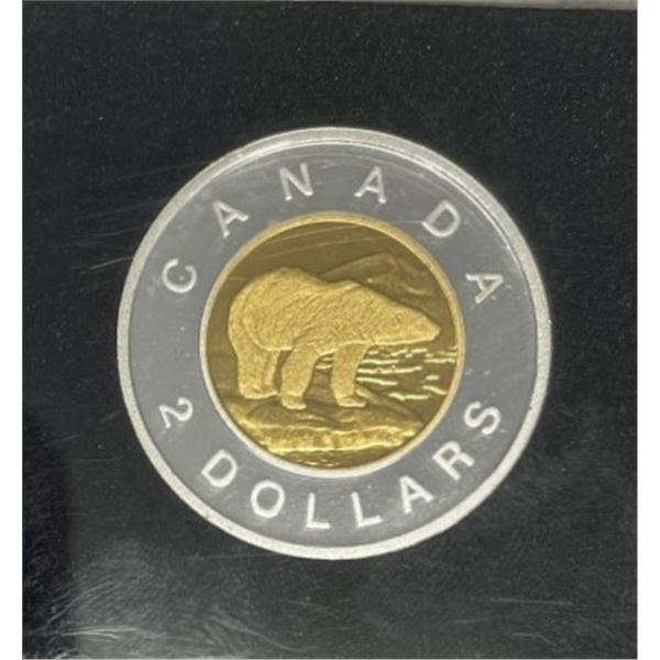 2012 Canada Silver and Gold Plated Proof Toonie