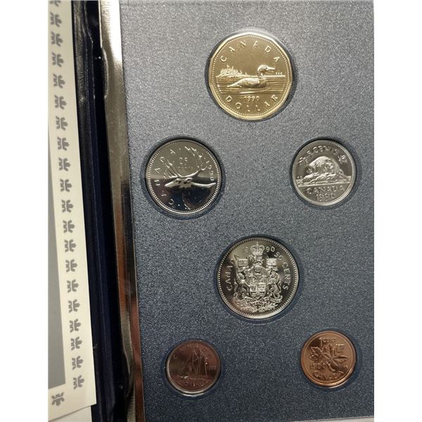 1990 Canadian Specimen Set