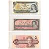 Image 1 : Sheet of 3 Canadian Bank Notes - Mixed