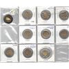 Image 1 : Plastic Page of Canadian Toonies (1998-2012)