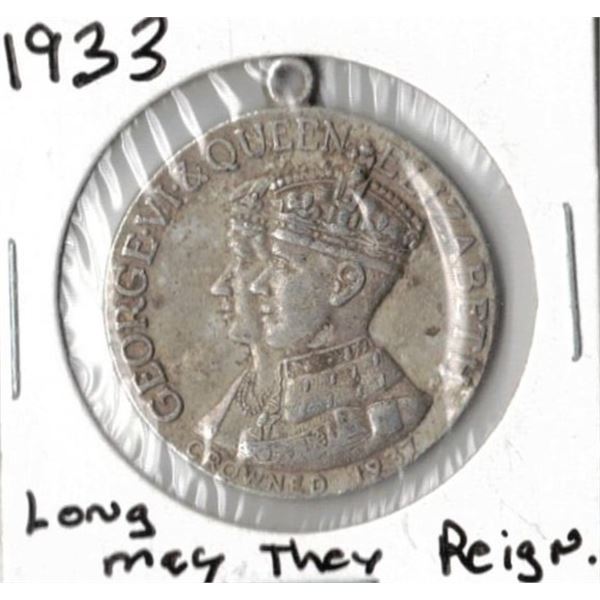 1933 Long May They Reign Royal Commerative Coin