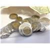 Image 2 : Bag of Money from Cuba (paper and coin) , and bill from Botswana
