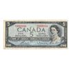 Image 1 : 1954 Bank of Canada - Five Dollar Note
