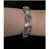 Image 2 : Silver Tone with Glass Beads Stretchy Bracelet