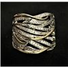 Image 1 : Multilayer Ring , 925 Silver, Size 12