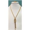 Image 3 : Vintage Knot Chain with Matching Earrings