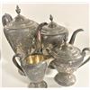 Image 2 : Silver Plated Coffee and Tea Set