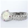 Image 5 : Rolex Ladies Stainless Steel Yellow Diamond & Ruby 26MM Datejust Wristwatch