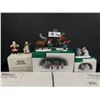 Image 2 : Lot of 5 Department 56 Christmas Village Accessories