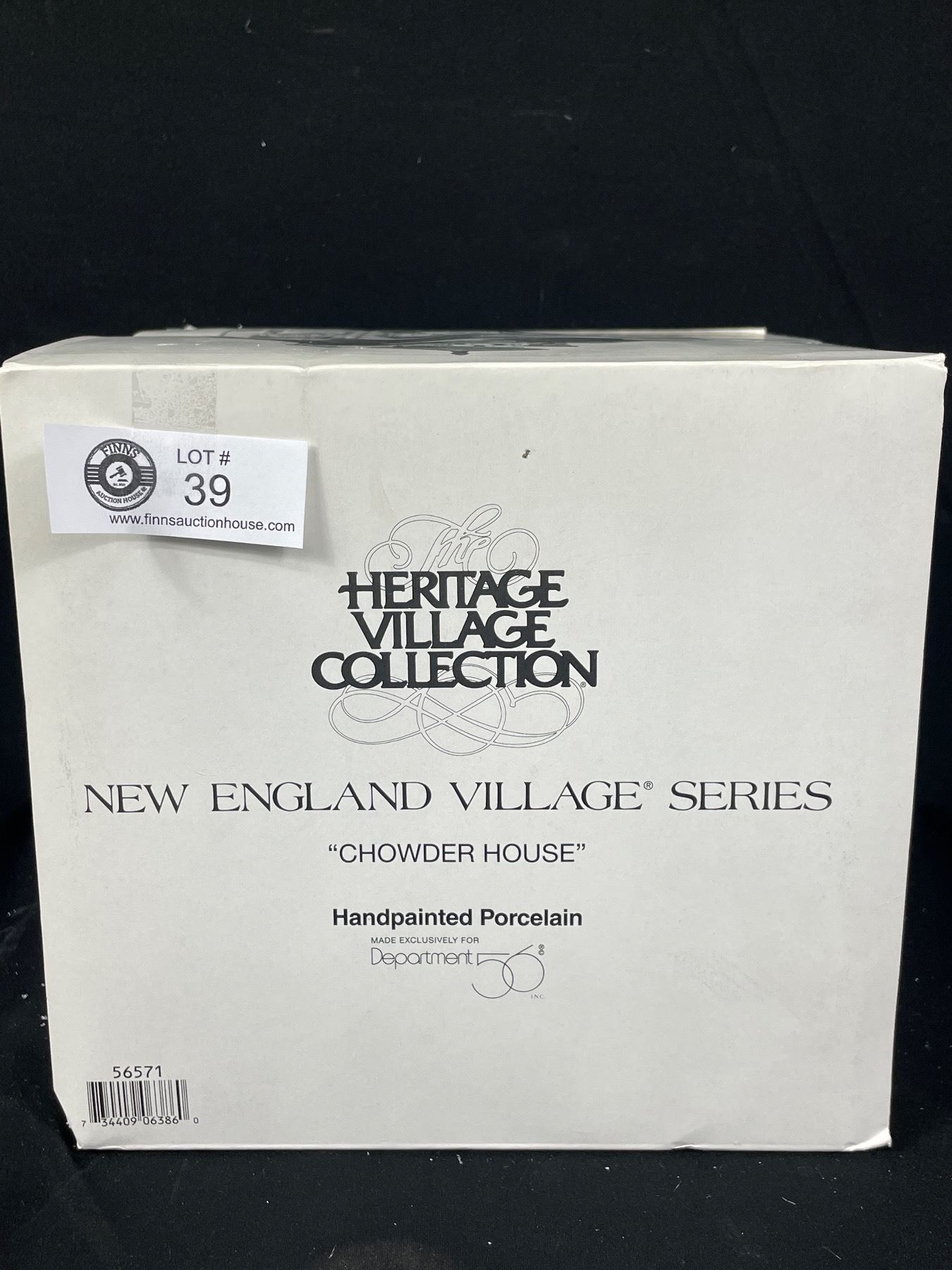 Department 56 New England Village Series "Chowder House"