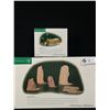 Image 2 : Lot of 2 Department 56 Little Town of Bethlahem Series." Desert Rocks" & " Oil Lamps"