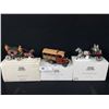 Image 1 : Department 56 Heritage Village Collection Accessories "Dover Coach","Poinsettia Delivery Truck"  and
