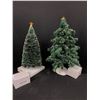 Image 2 : Lot of 2 Department 56 Village. " Lighted Town Tree"